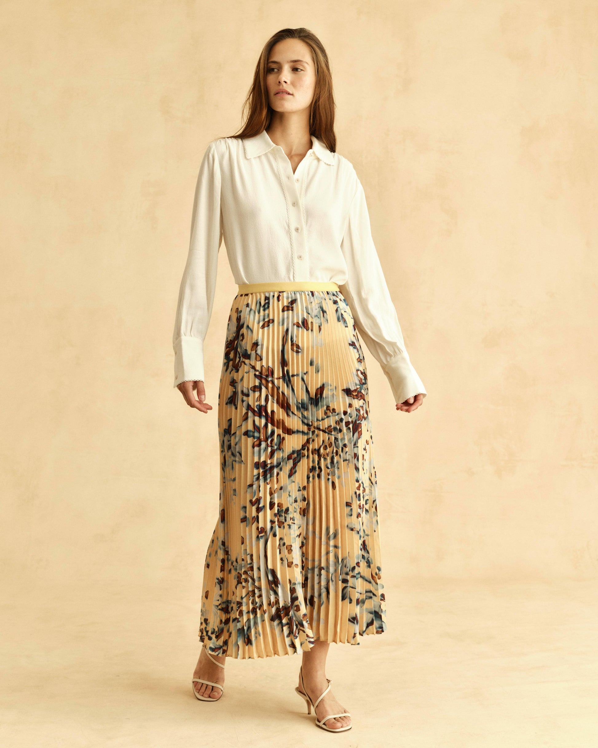 FA26 Claudia Skirt-Lake Bluff Floral