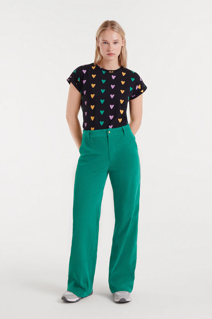 Mardi Gras Hearts Tee