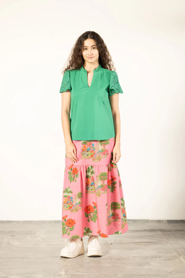 Ada Skirt - Pink Isles