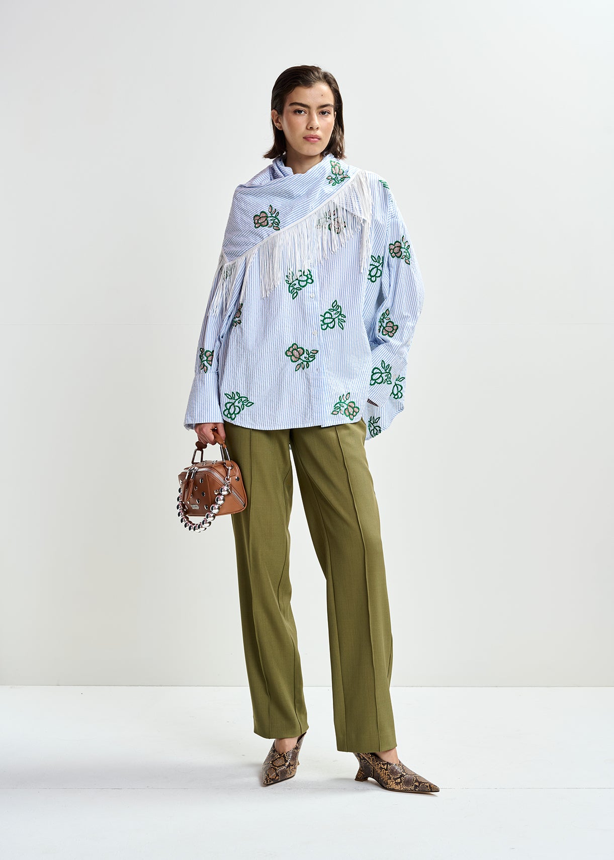 JALINKI EMBROIDERED SHIRT