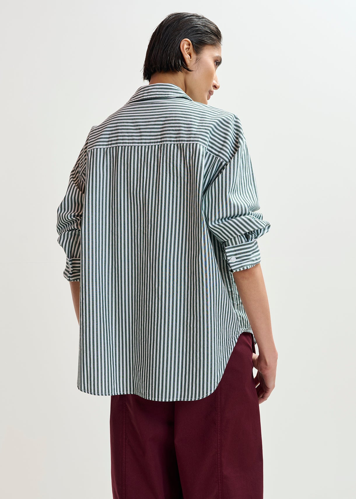 KASPER SEQUIN PALM TREE SHIRT