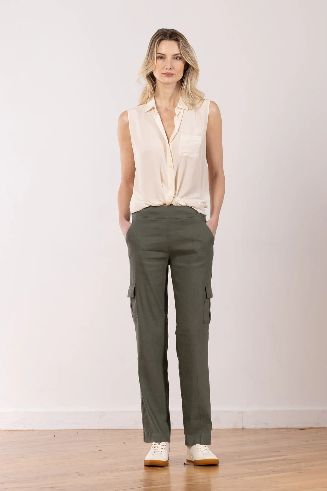 Kool Linen - Olive Green