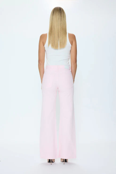 Larsen Relaxed Flare Jean - Blush