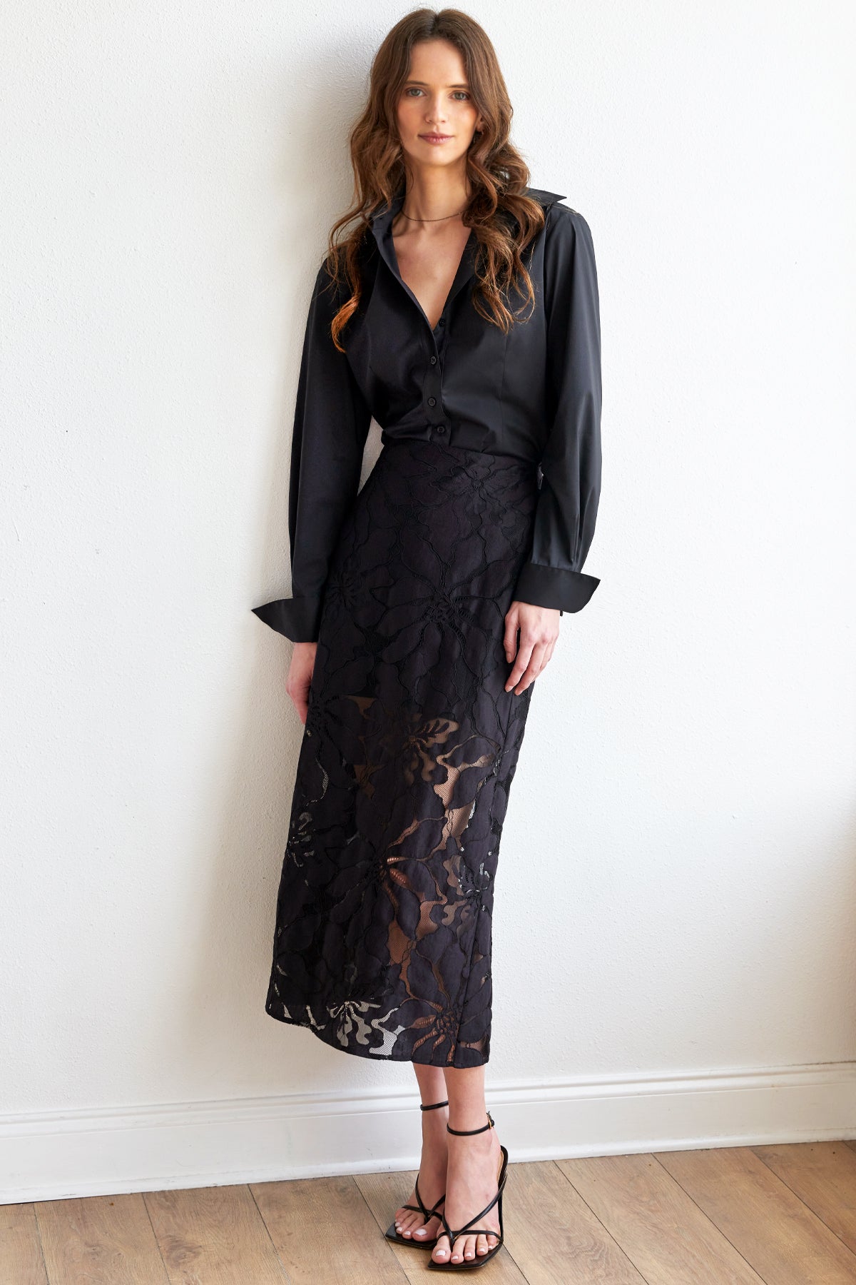 HAZEL SKIRT CORDED LACE