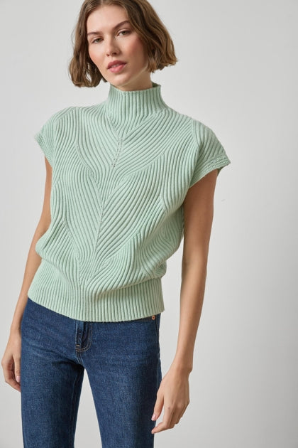 Cable Wedge Sweater