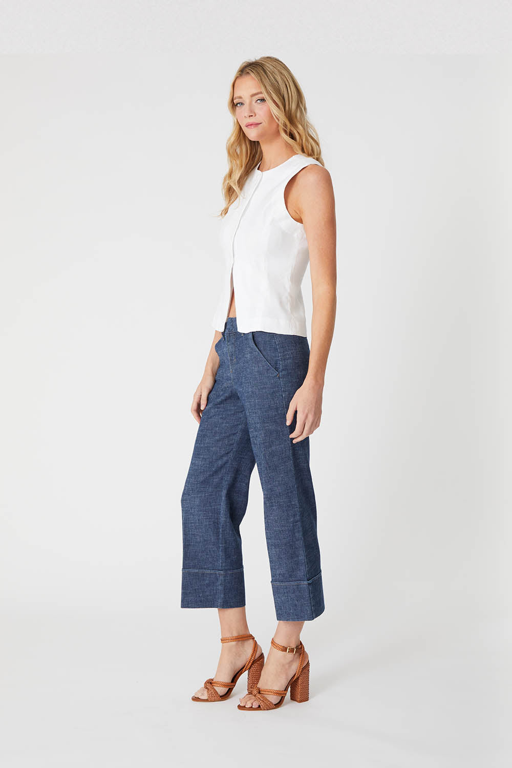 LAUREN CUFFED TROUSER