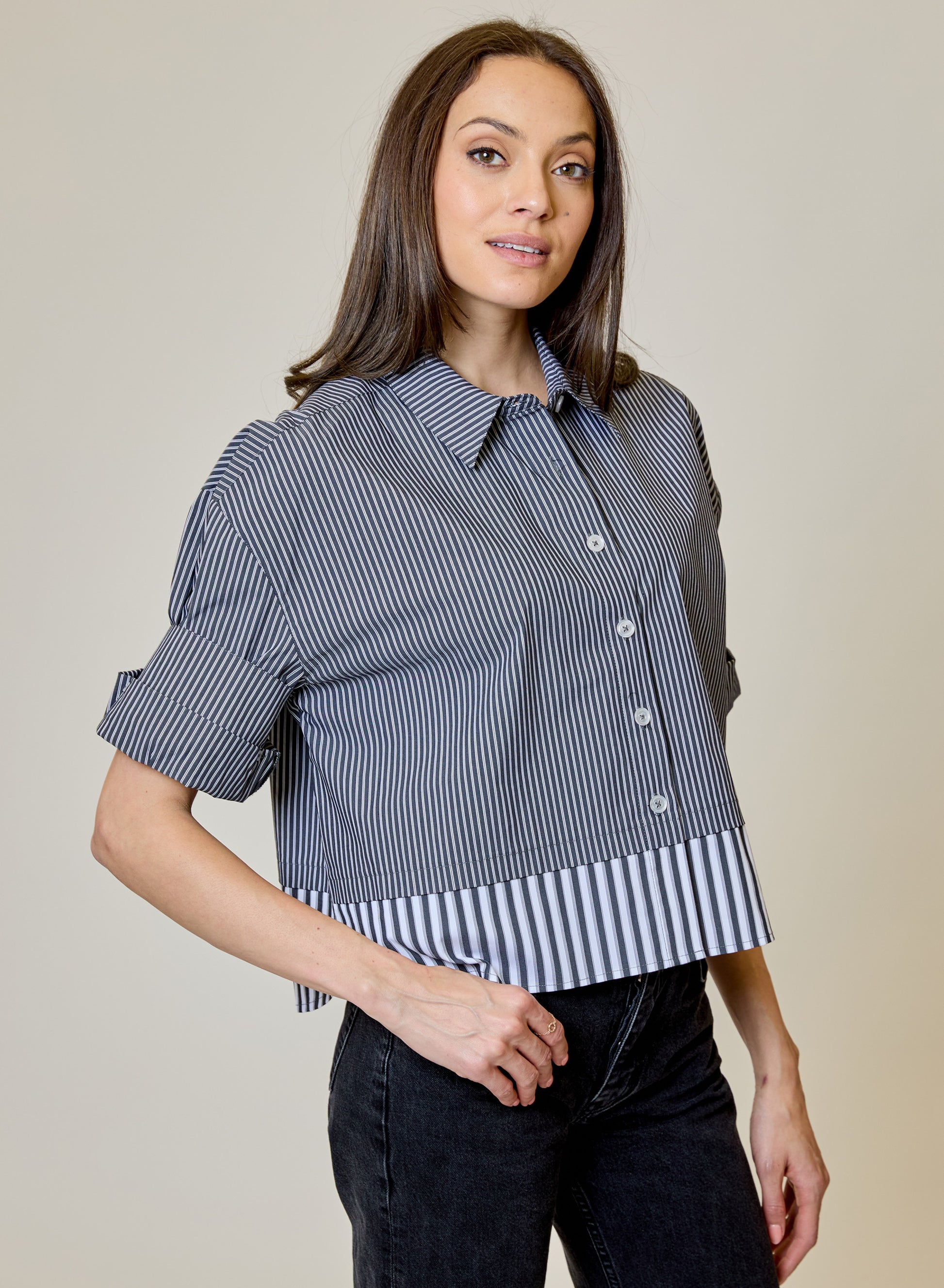 MULTI STRIPE SHIRT
