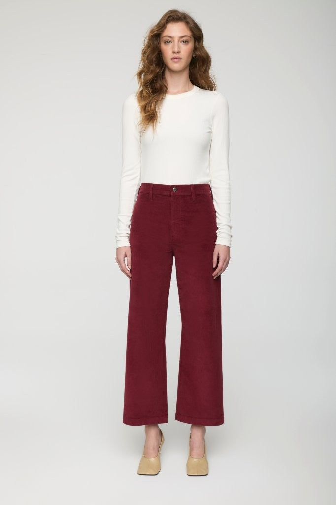 PENNY CROP HIGH RISE WIDE LEG CROP