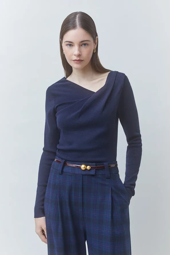 Pleor Jumper w/ Neckline Details