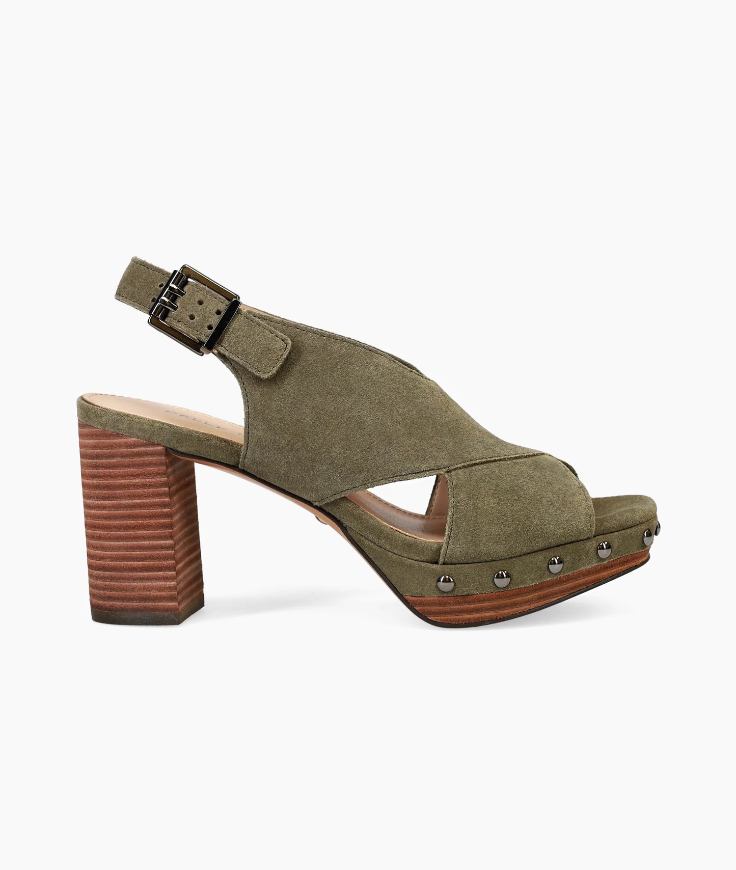 Ambree Platform in Olive