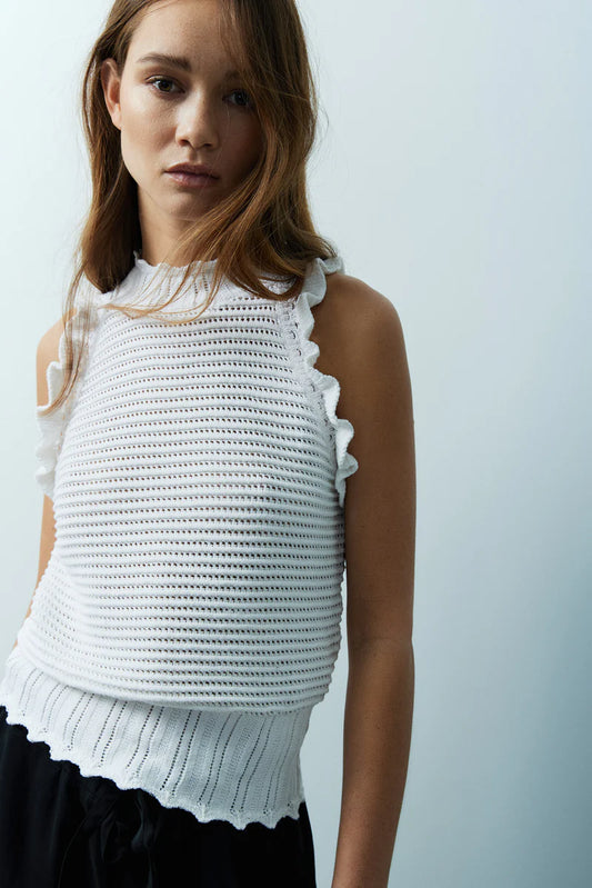 Rana Crochet Top