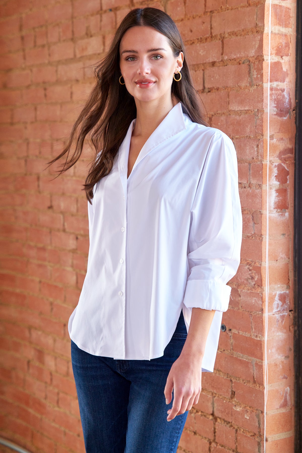 REVERE SHIRT SOLID SILKY POPLIN