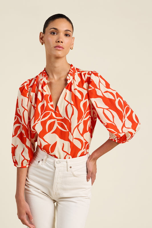 Orly Blouse Red Amaranta