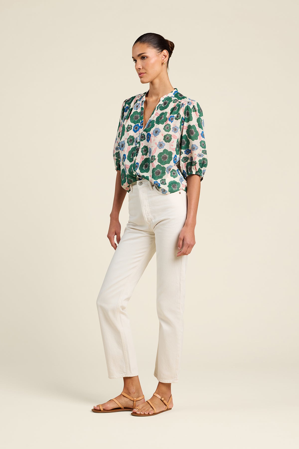 Loren Blouse Greenhouse Bloom