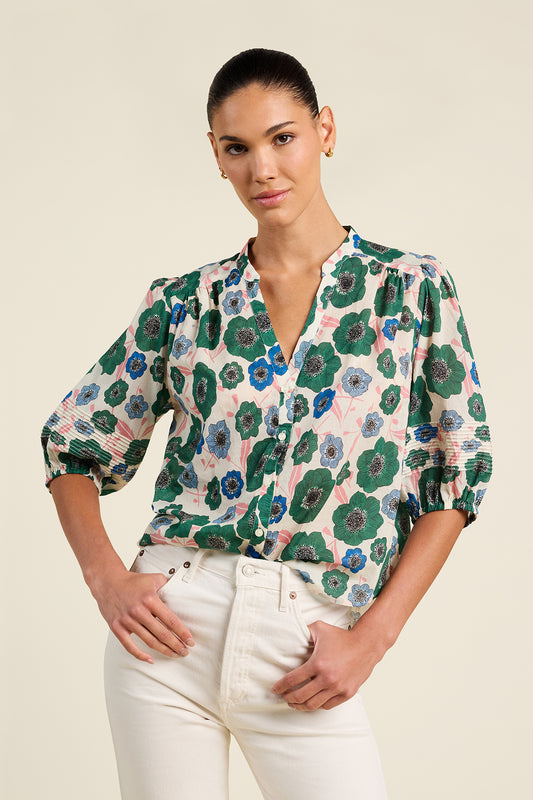 Loren Blouse Greenhouse Bloom