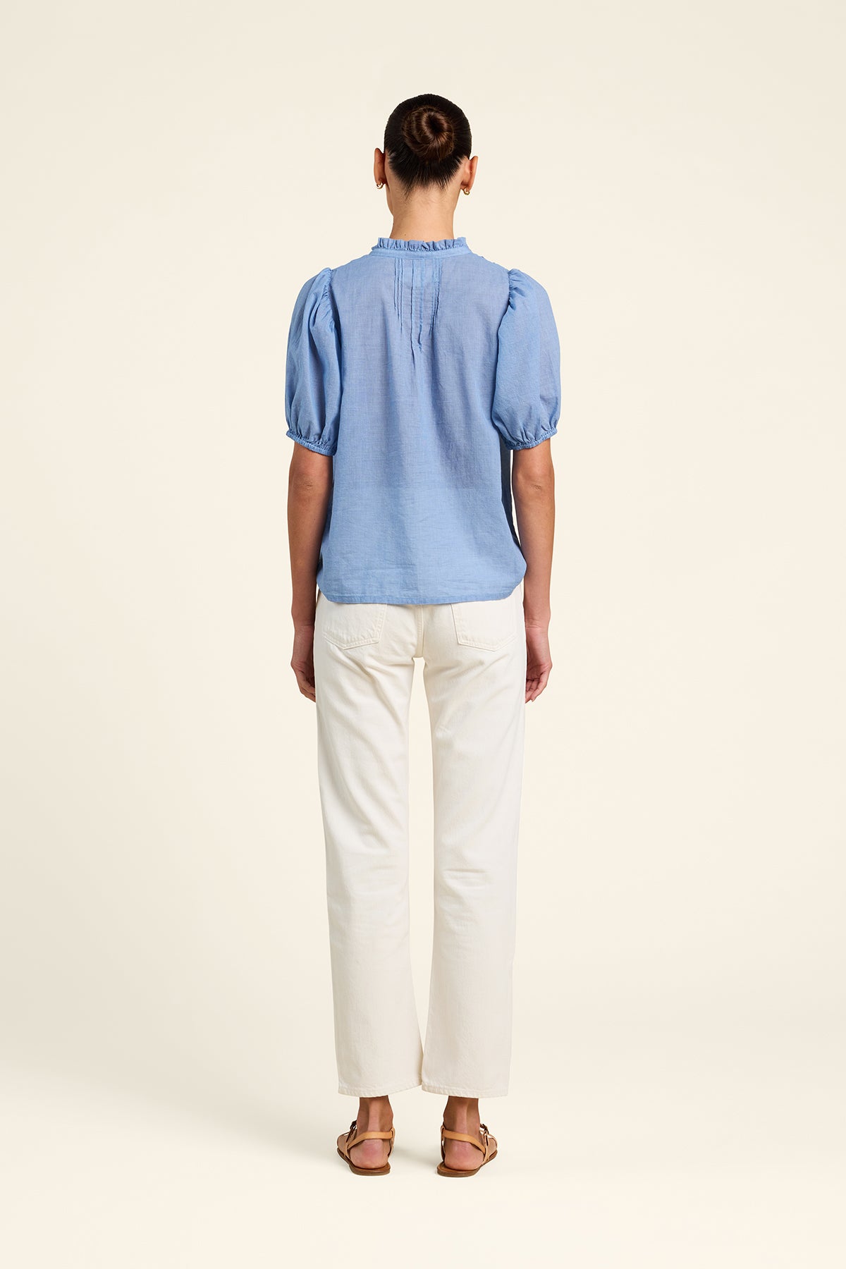 Mira Blouse Brisa Houndstooth