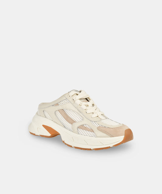 IVORY MULTI SUEDE