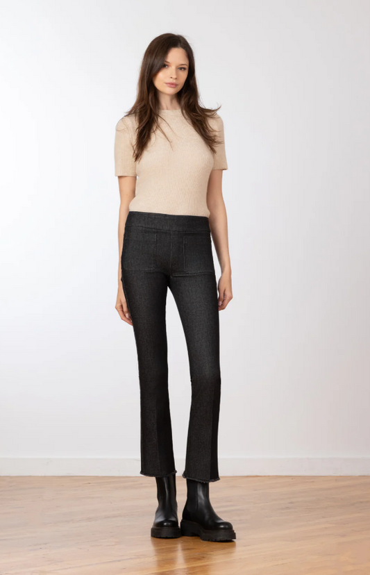 Stitch Black Denim Pant