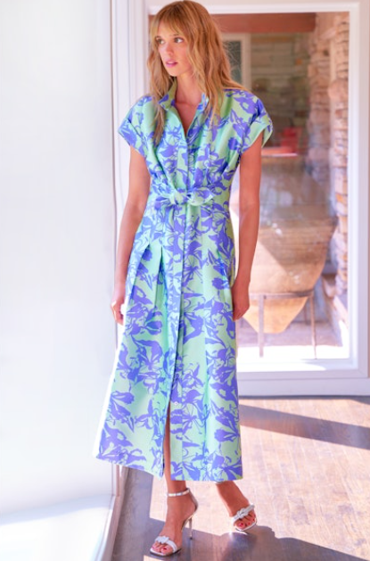 Long Rocky Jacquard Dress