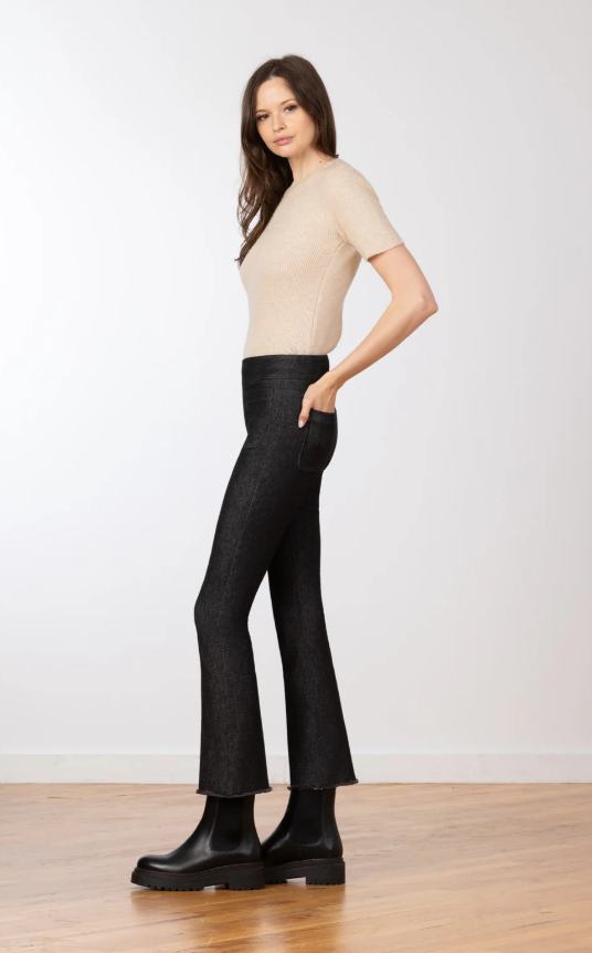 Stitch Black Denim Pant