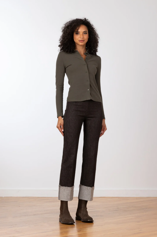 Bonnie Brown Denim Pant