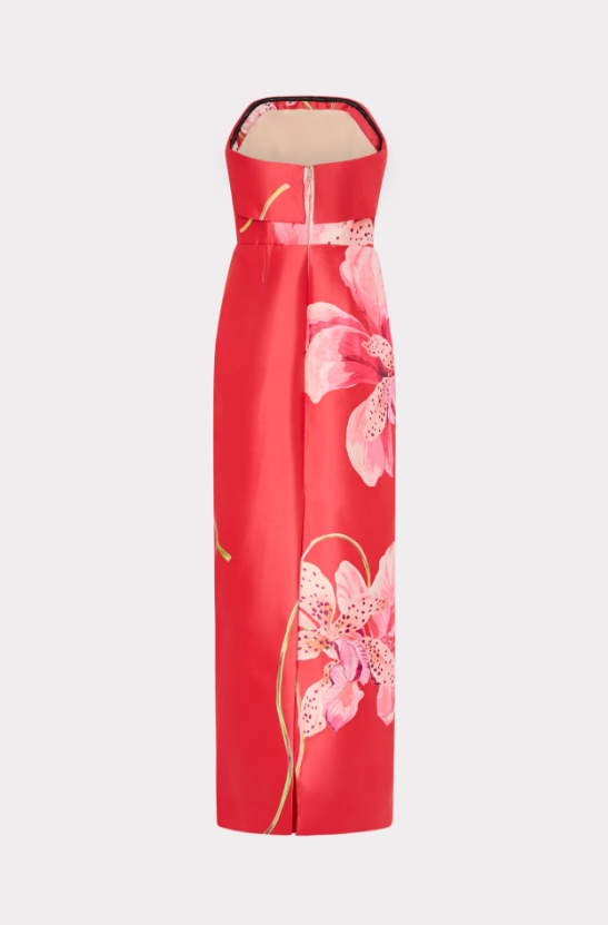 Ciara Printed Faille Dress
