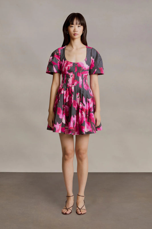 Vivanca Puff Sleeve Mini Dress