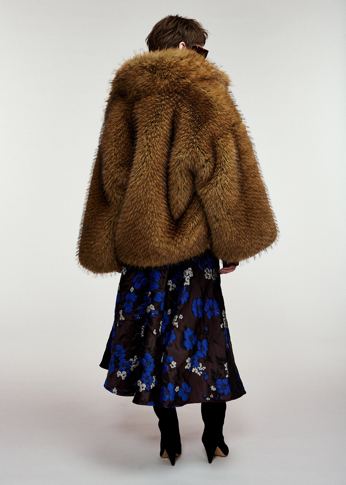 KATHYANNE CIRCLE MIDI-SKIRT