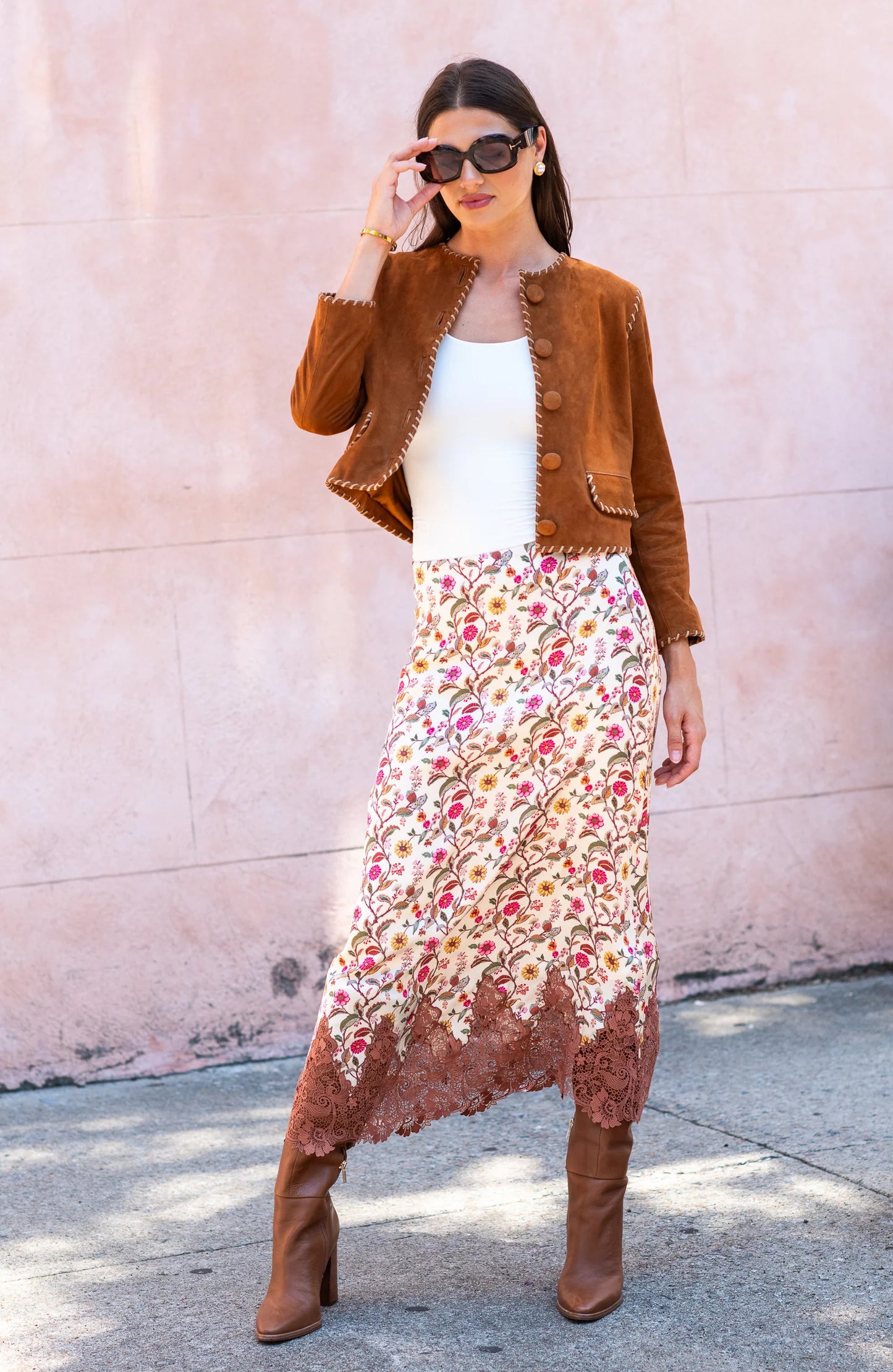 Alix Skirt - Fairytale Floral
