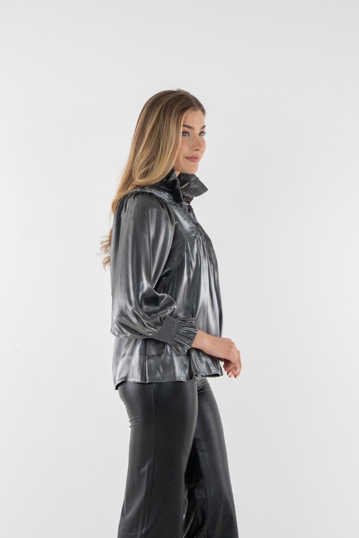 Charlotte Top - Black Tie
