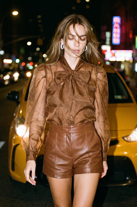 The French Bow Shirt