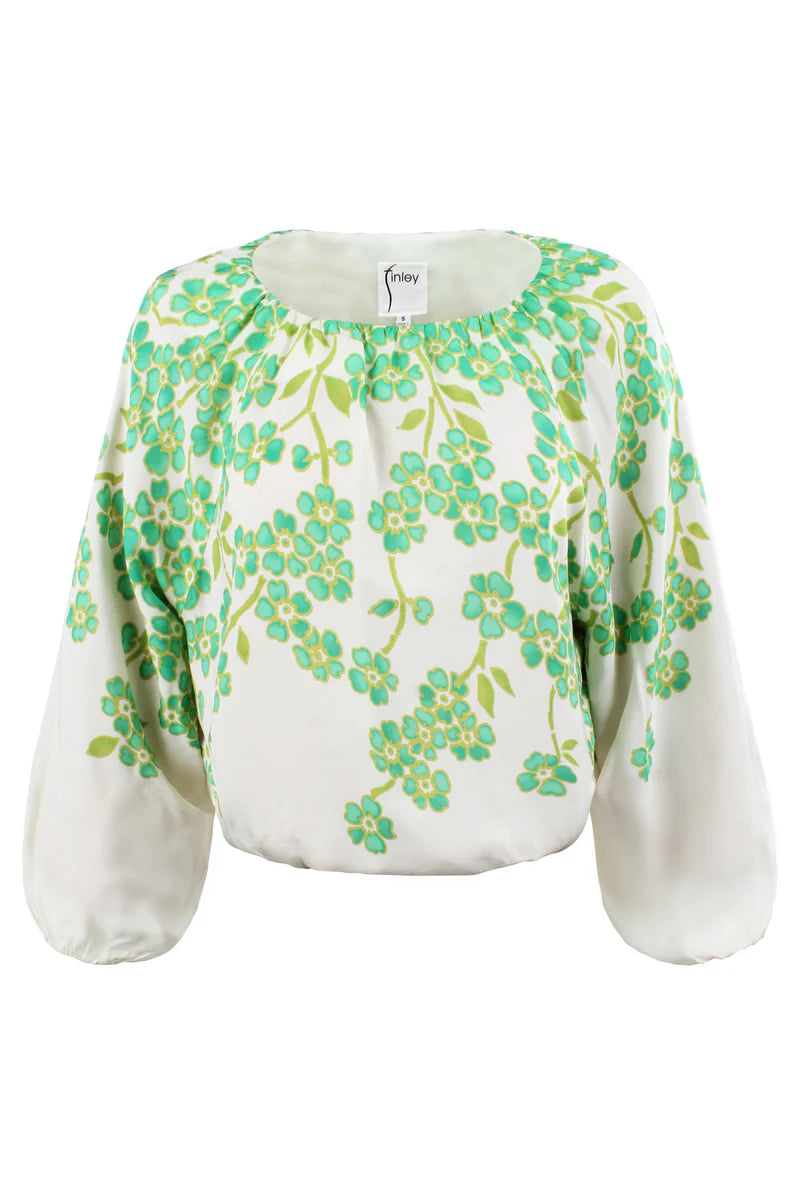 Cameron Blouse - Clover Print
