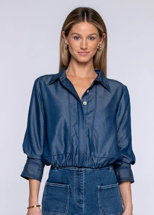 Carter Top - Chambray