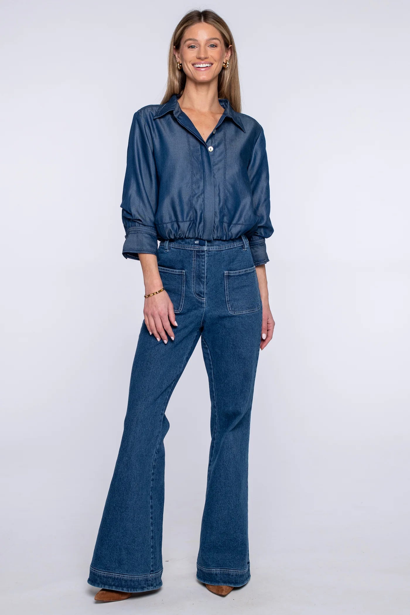 Carter Top - Chambray