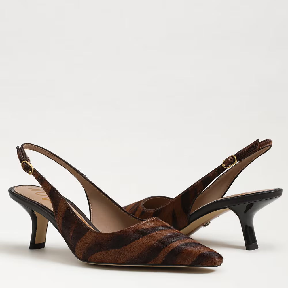 Bianka Slingback Pump- Savanna Leather
