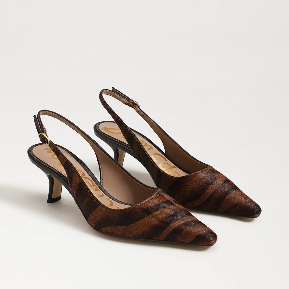 Bianka Slingback Pump- Savanna Leather