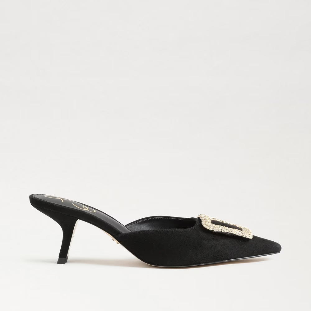 Brit Kitten Heel Mule