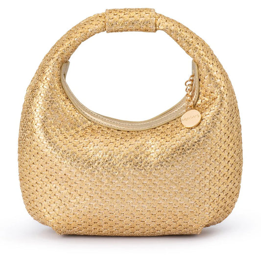 Gold Woven Hobo