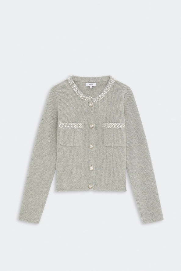 Garvi Cardigan w/ Pearls