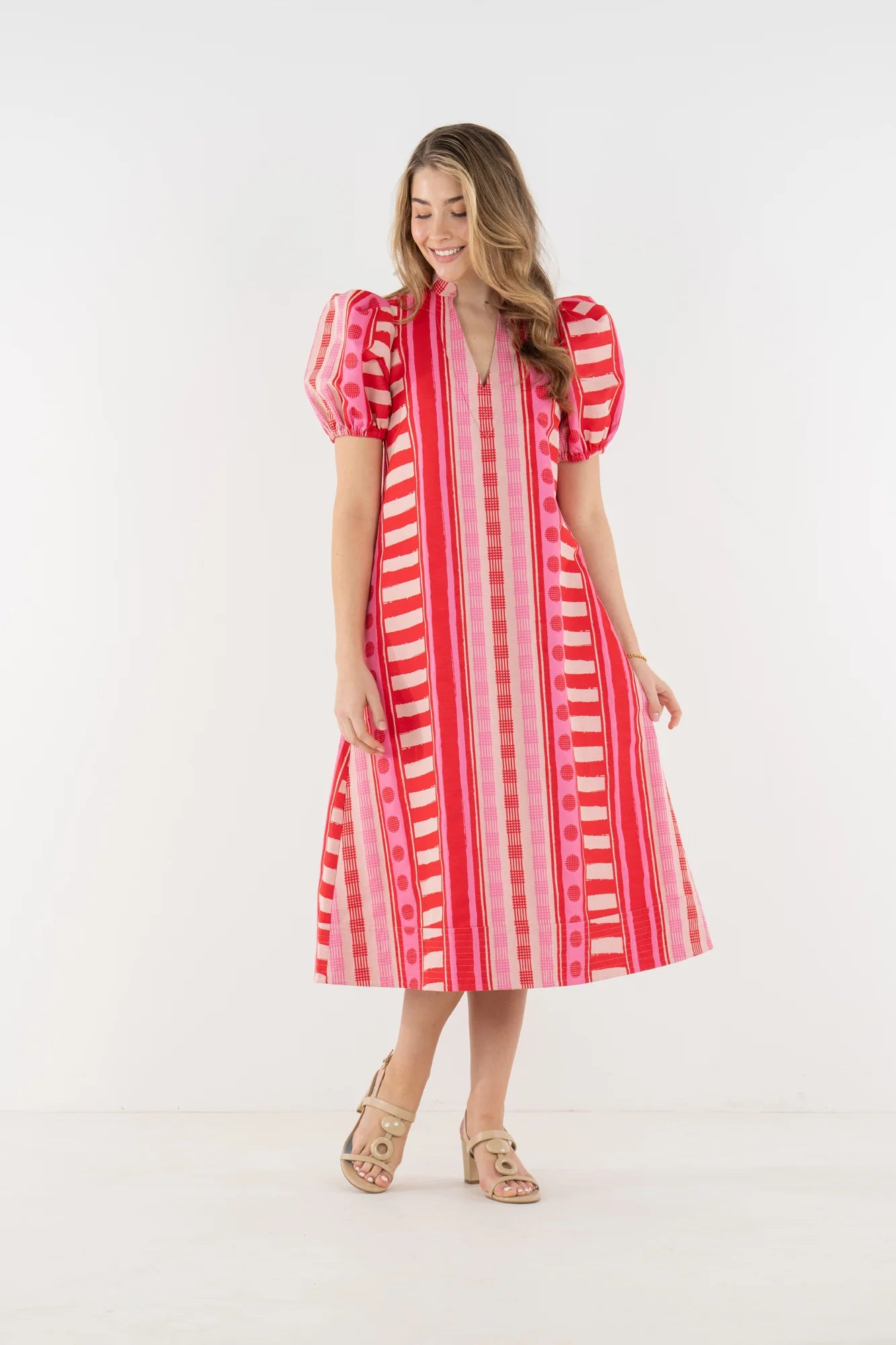 Hampton Dress - Peach Jubilee