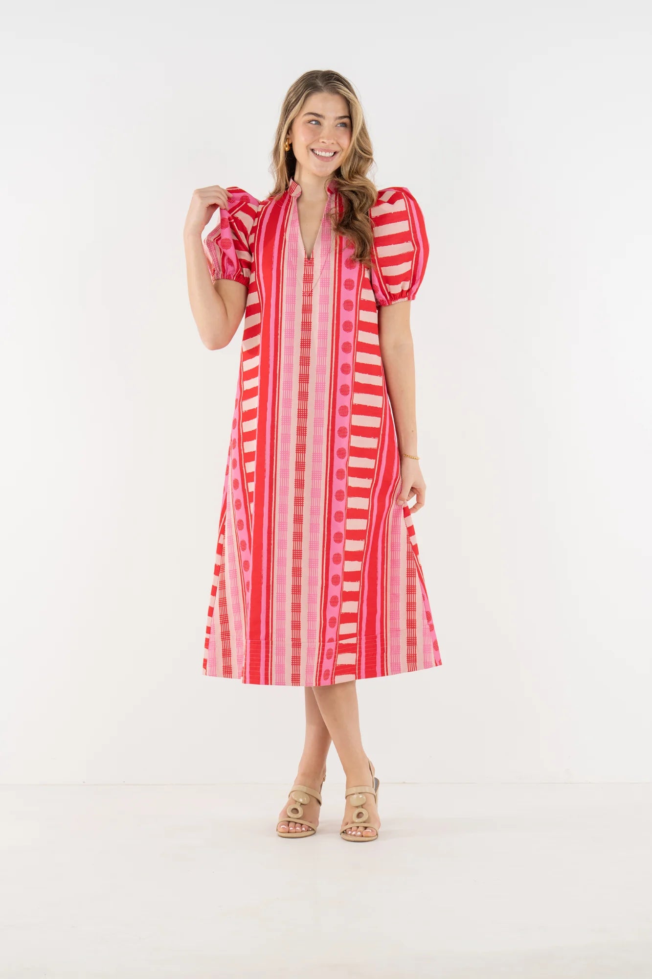 Hampton Dress - Peach Jubilee