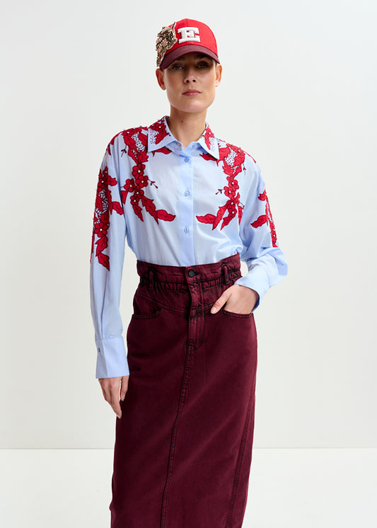 Inglewood embroidered shirt