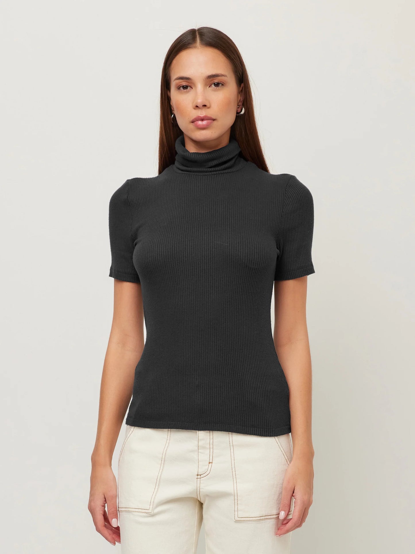 Jana Short Sleeve Turtleneck