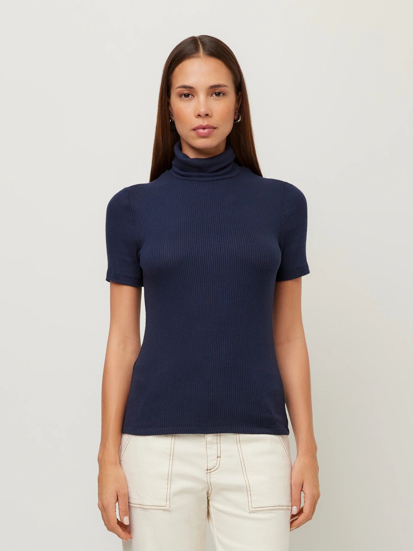 Jana Short Sleeve Turtleneck