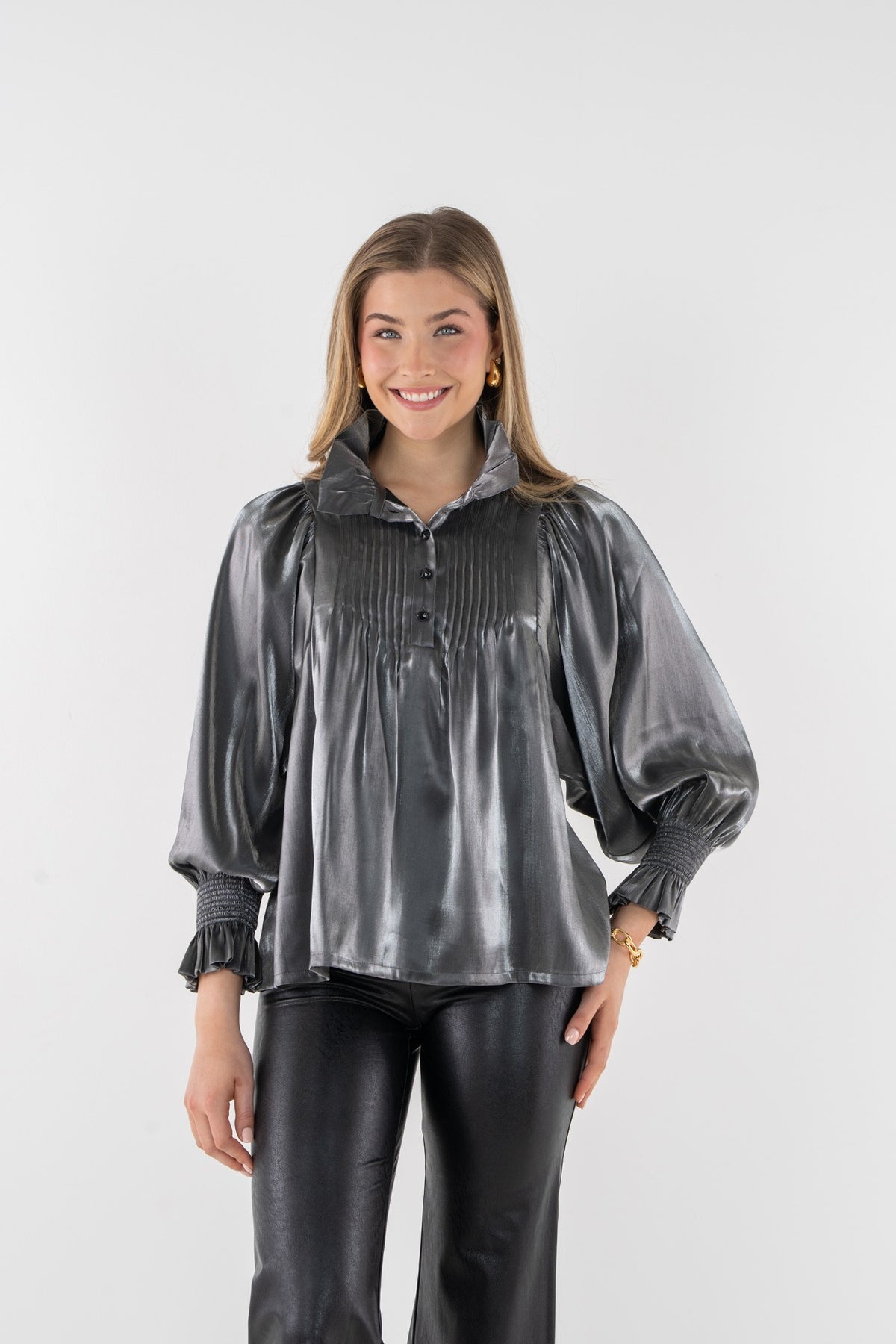 Charlotte Top - Black Tie
