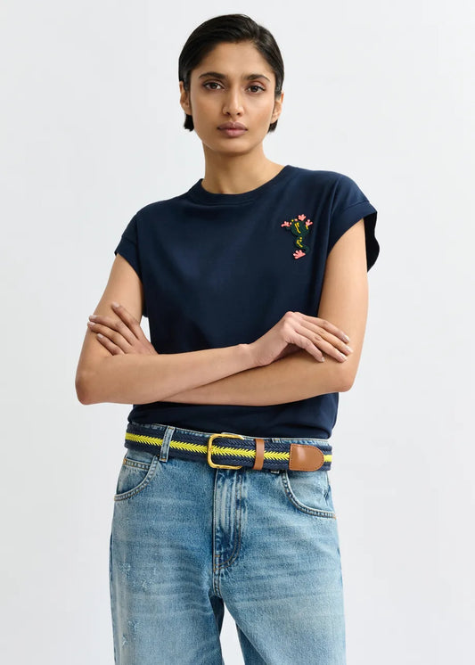 Jungala Embroidered T-Shirt