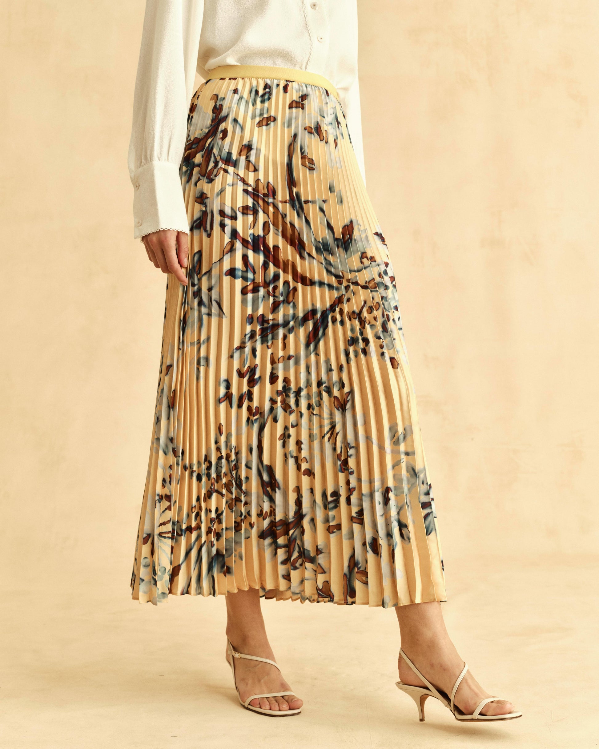 FA26 Claudia Skirt-Lake Bluff Floral