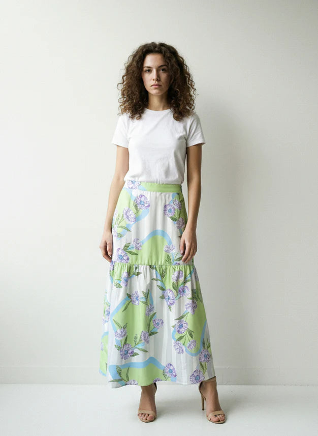 Ada Skirt - Lavender Bloom