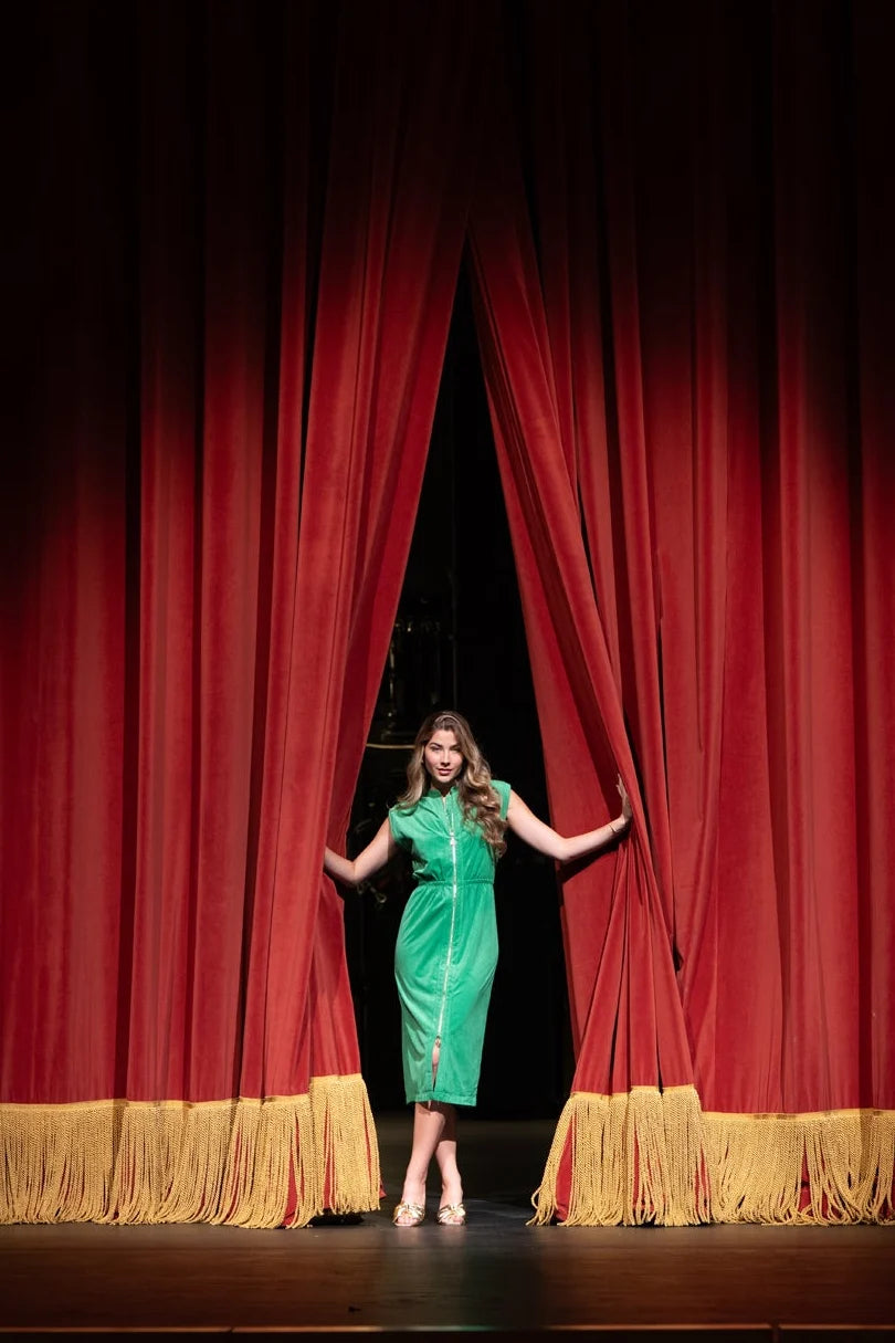 May Dress - Winter Pine