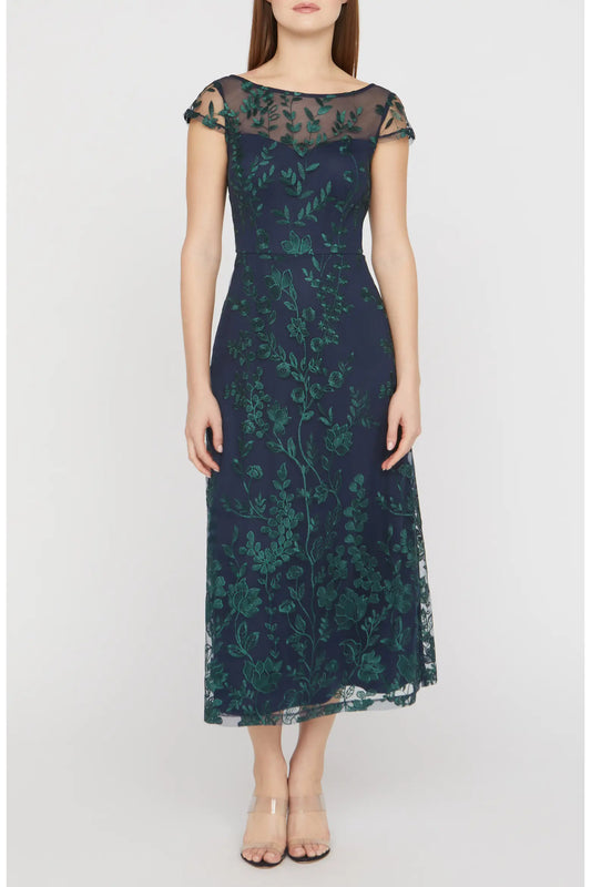 Meredith Floral Embroidery Dress